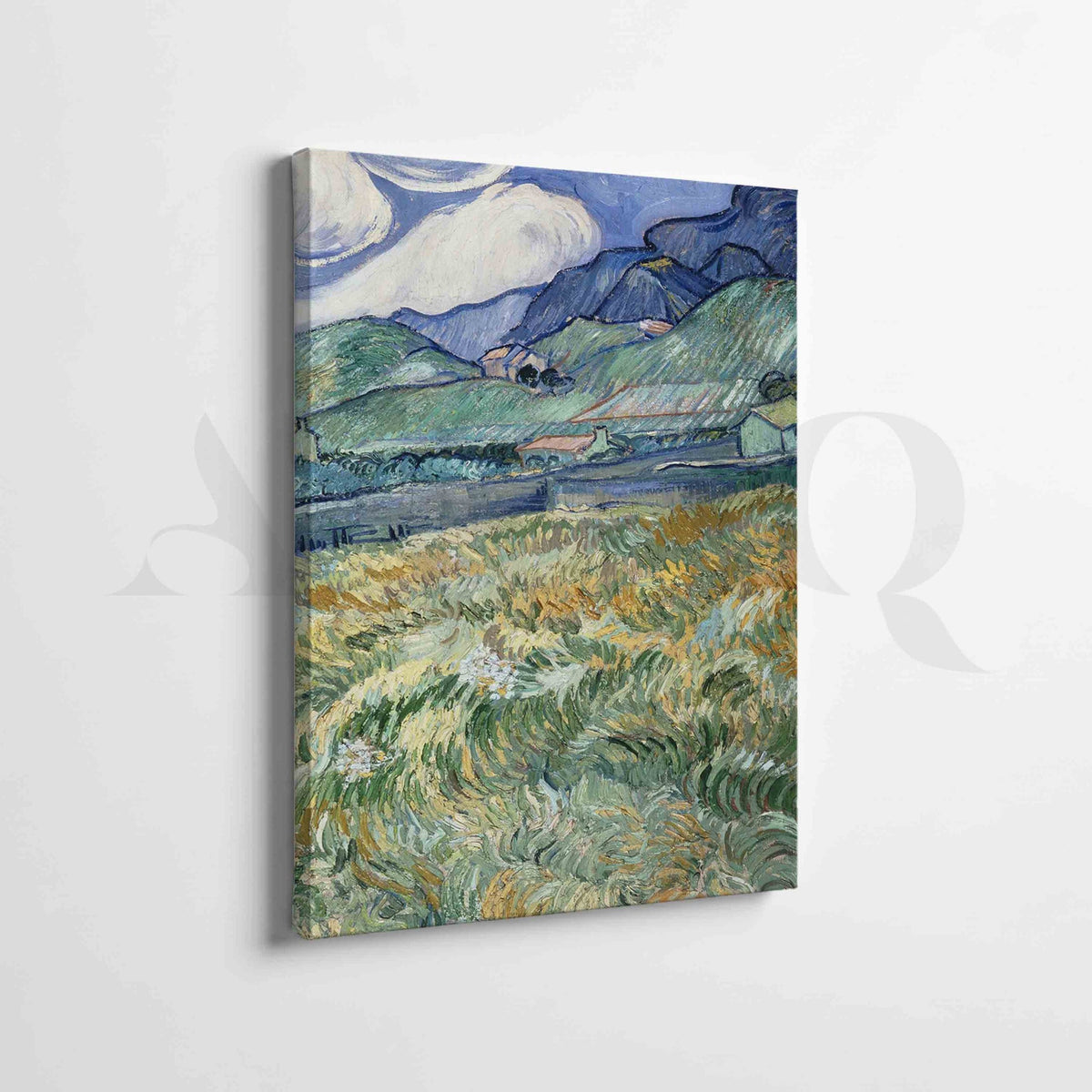 Van Gogh Inspired Countryside Gallery Wall Artwork Set of 2 – Asha Art Studio – Image 4