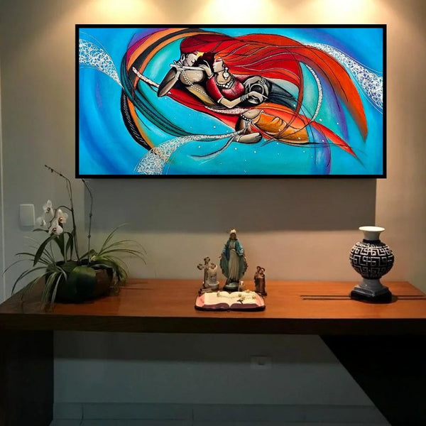 Annat Prem – Radha Krishna, acrylic