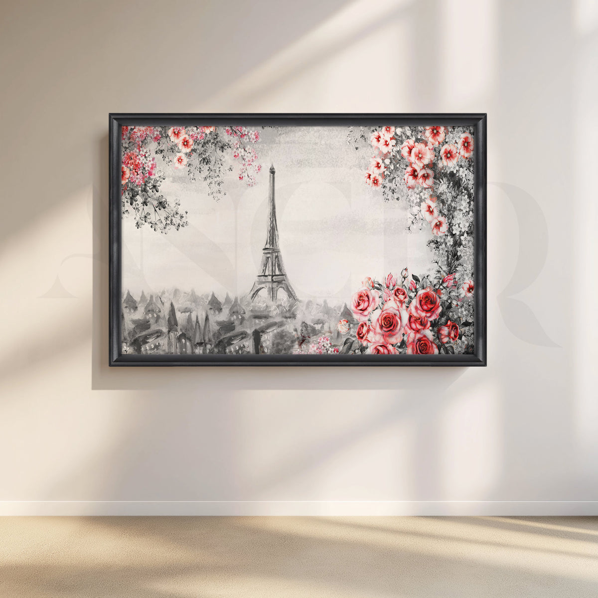 Paris's Towering Landmark Canvas Artwork – Asha Art Studio – Image 3
