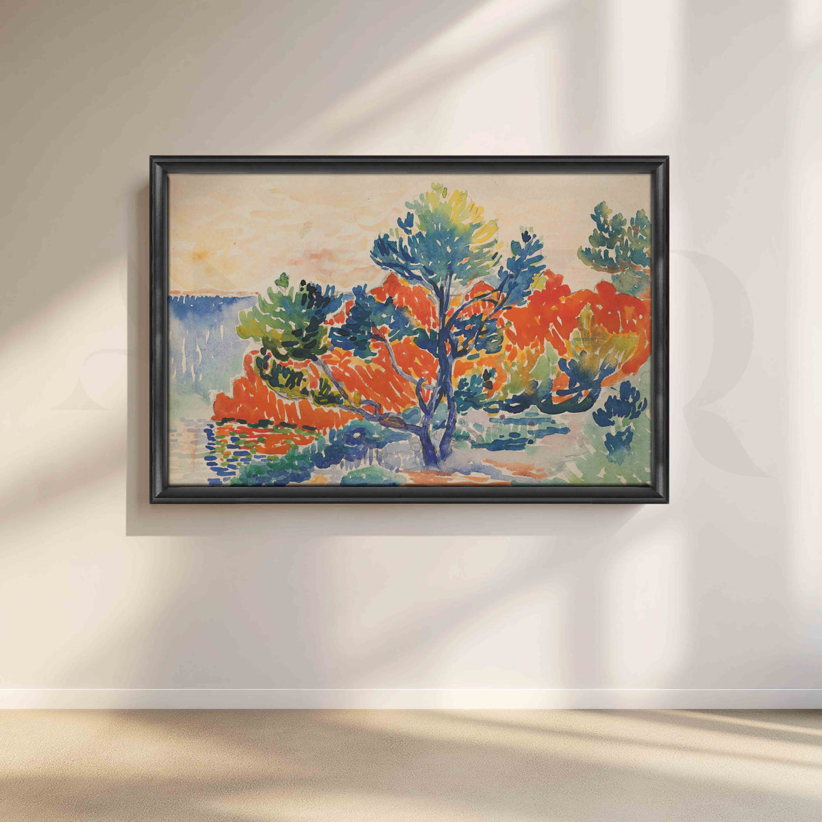 Mediterranean Pines Canvas Artwork – Asha Art Studio – Image 3