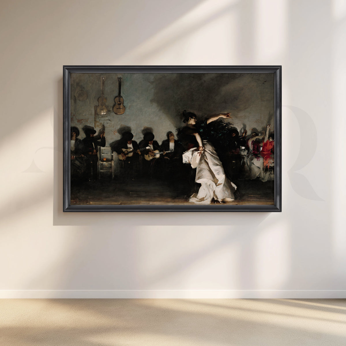 El Jaleo – Spanish Dancer Canvas Artwork – Asha Art Studio – Image 3