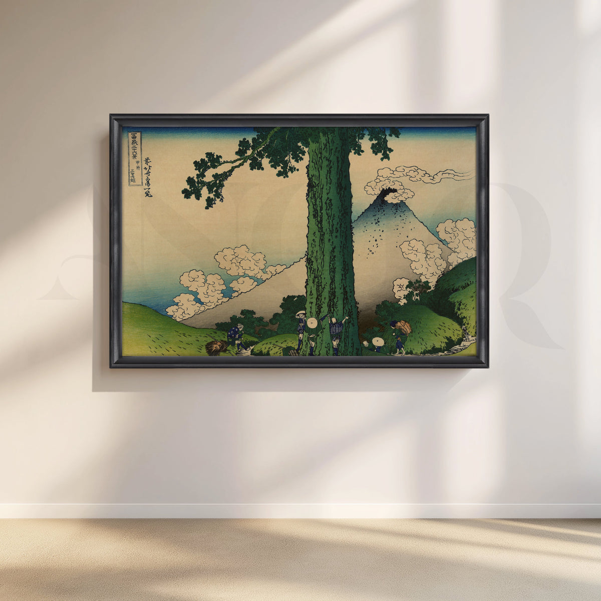 Cedar Road to Fuji Canvas Artwork – Asha Art Studio – Image 3