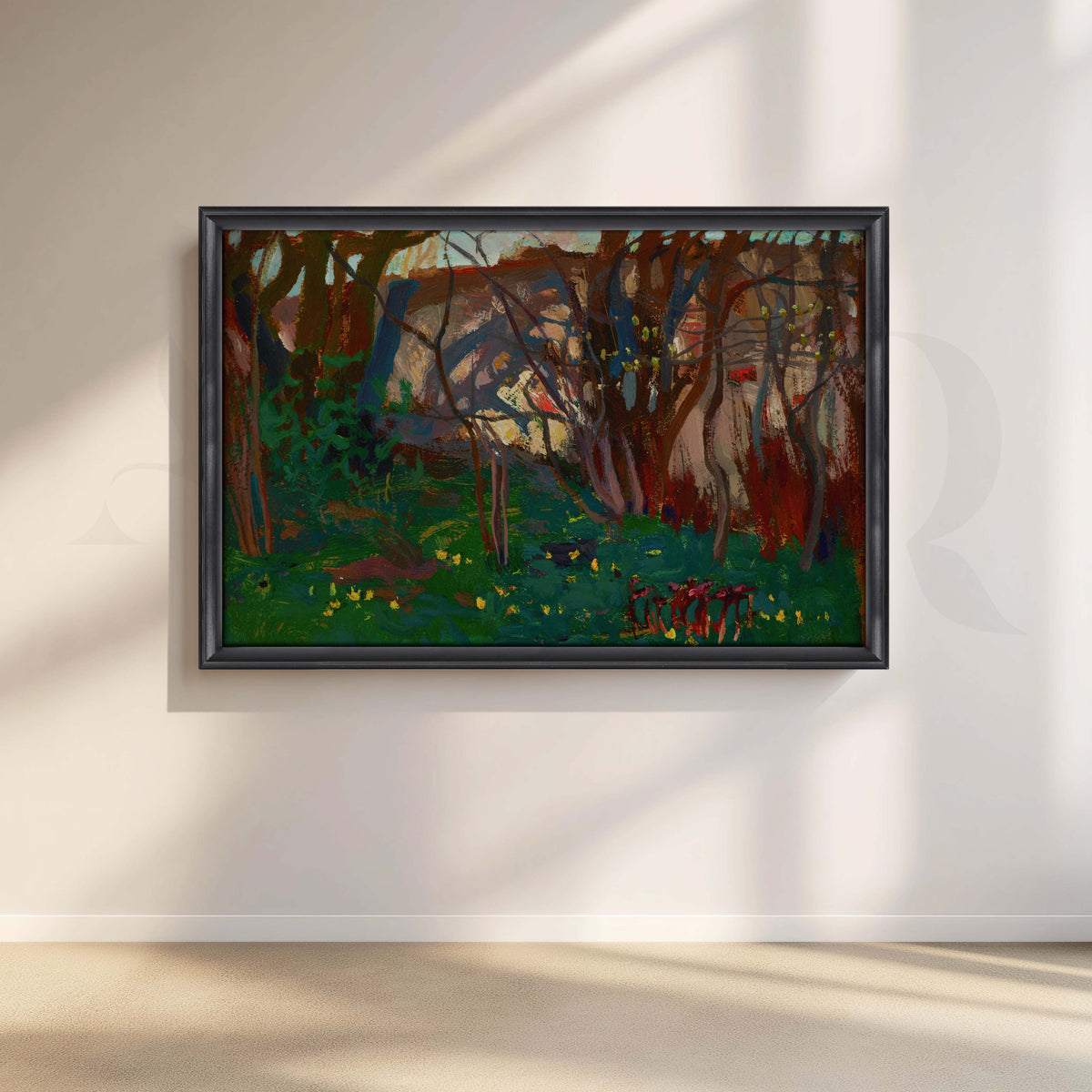 Forest Landscape Canvas Artwork – Asha Art Studio – Image 3
