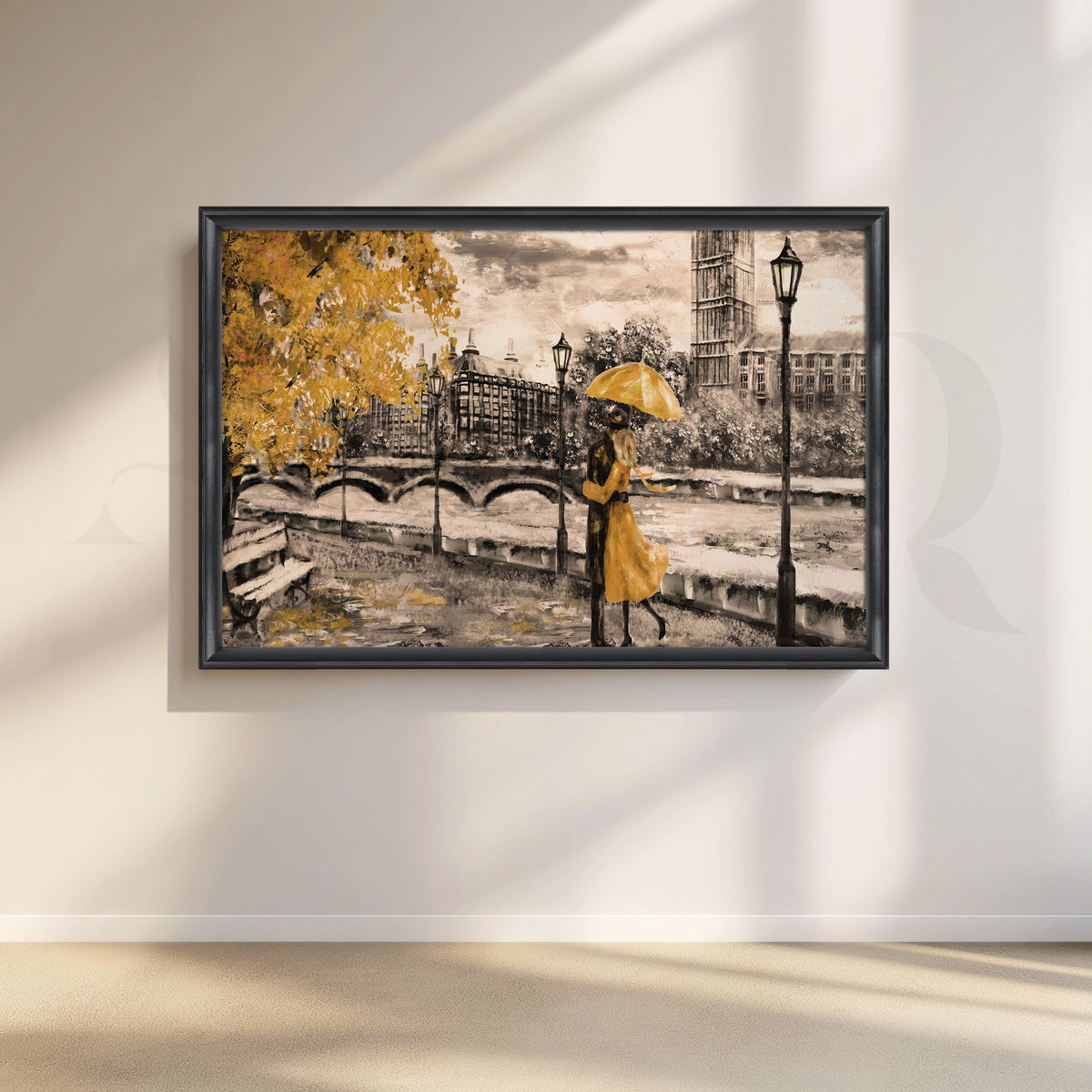 Romantic Rendezvous Canvas Artwork – Asha Art Studio – Image 3