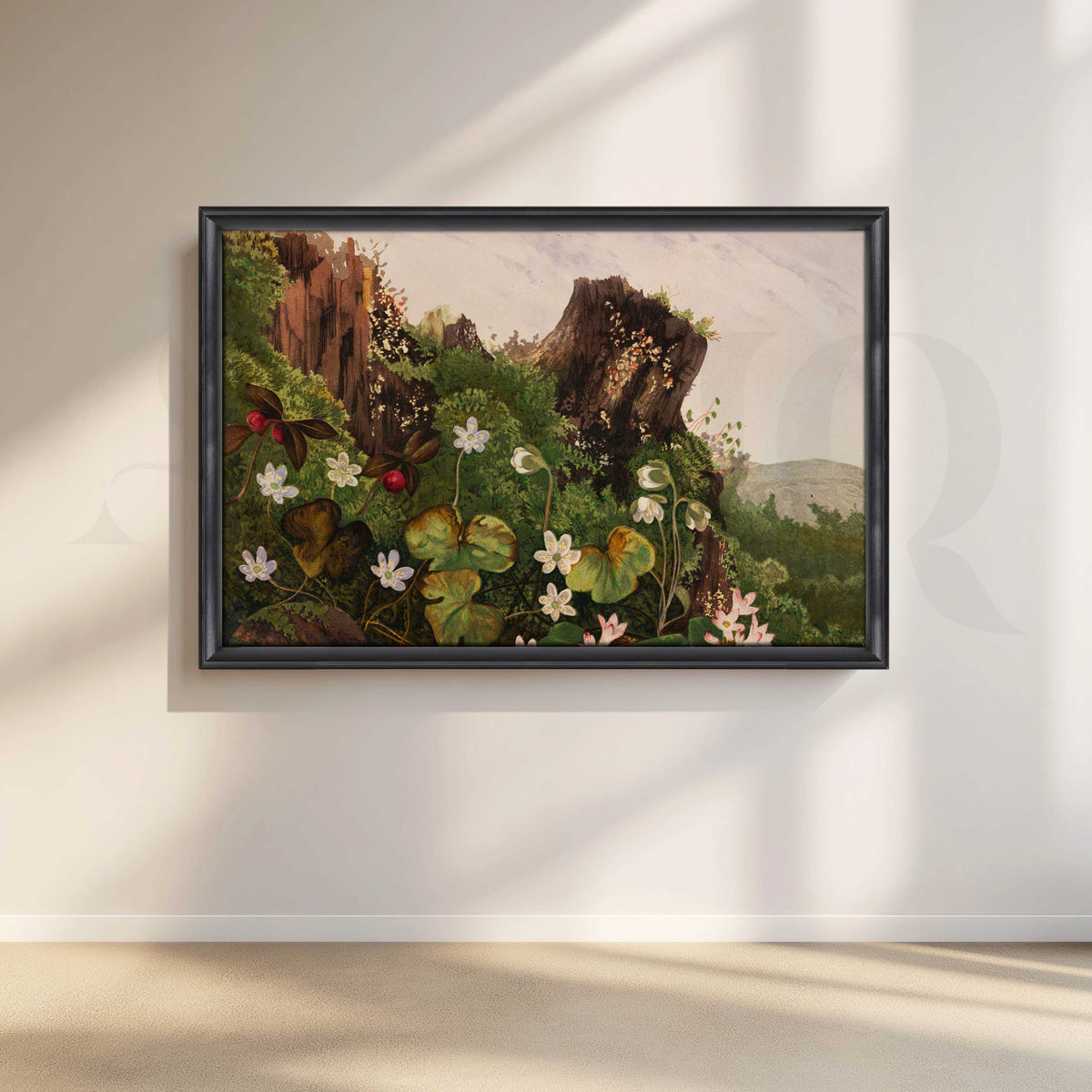 Botanical Landscape Canvas Artwork – Asha Art Studio – Image 3