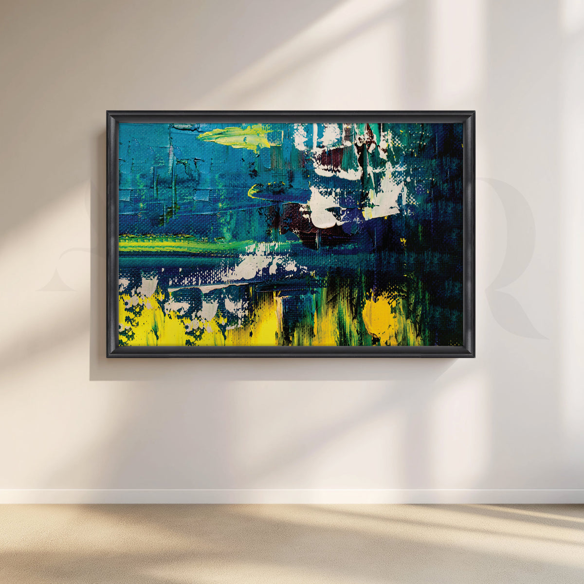 Reverie Canvas Wall Painting – Asha Art Studio – Image 3
