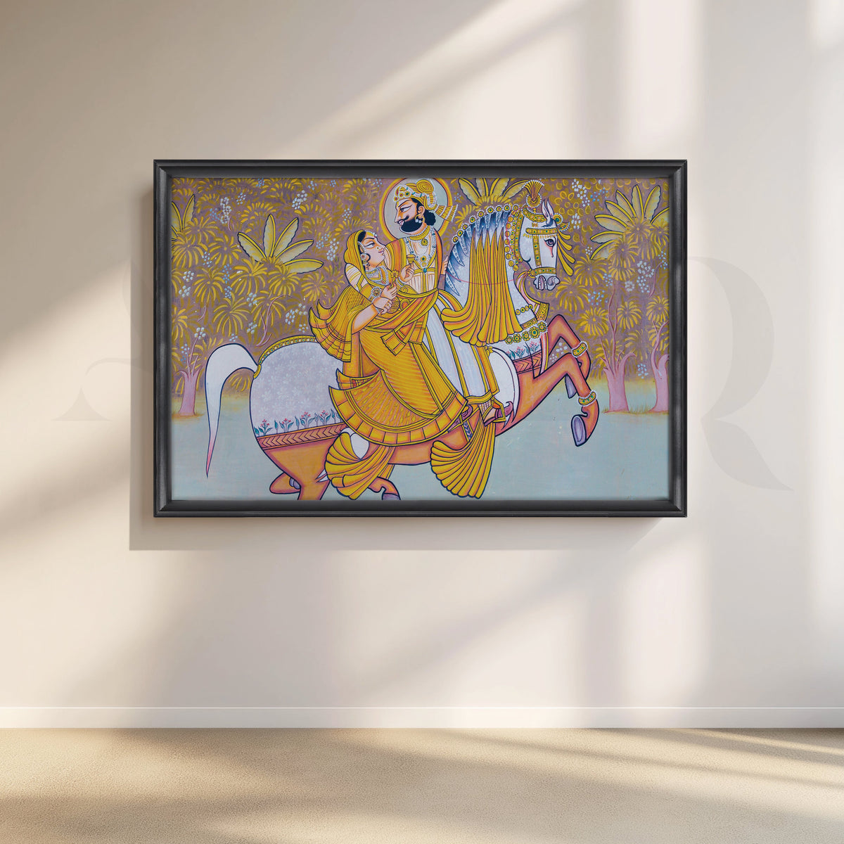 Desert Royalty Canvas Artwork – Asha Art Studio – Image 3