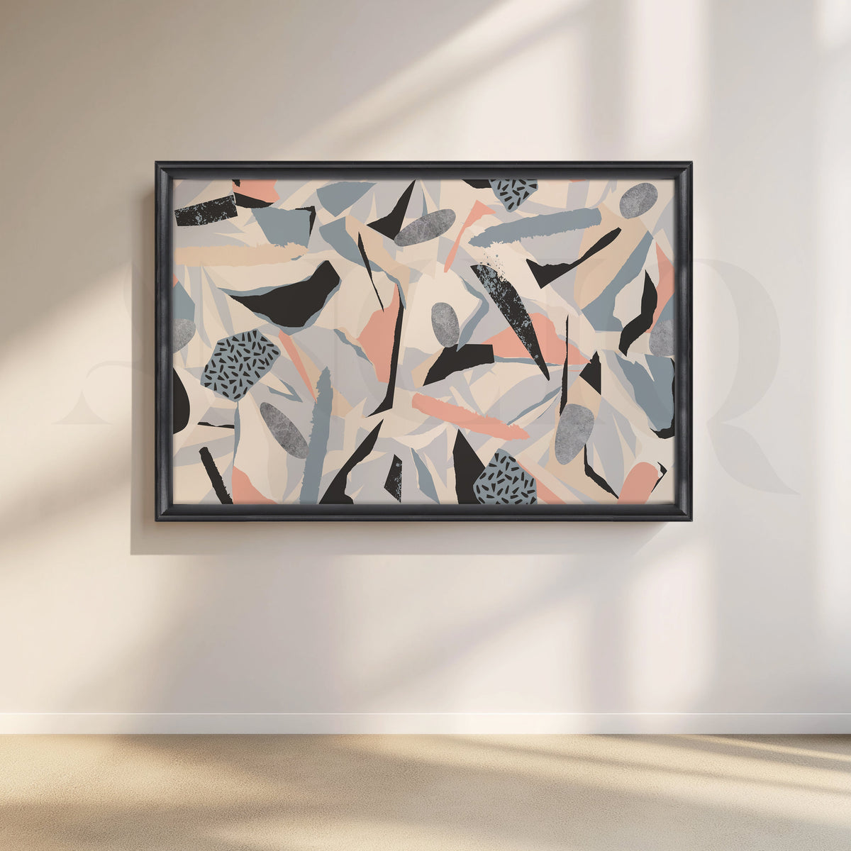 Geometric Canvas Artwork – Asha Art Studio – Image 3