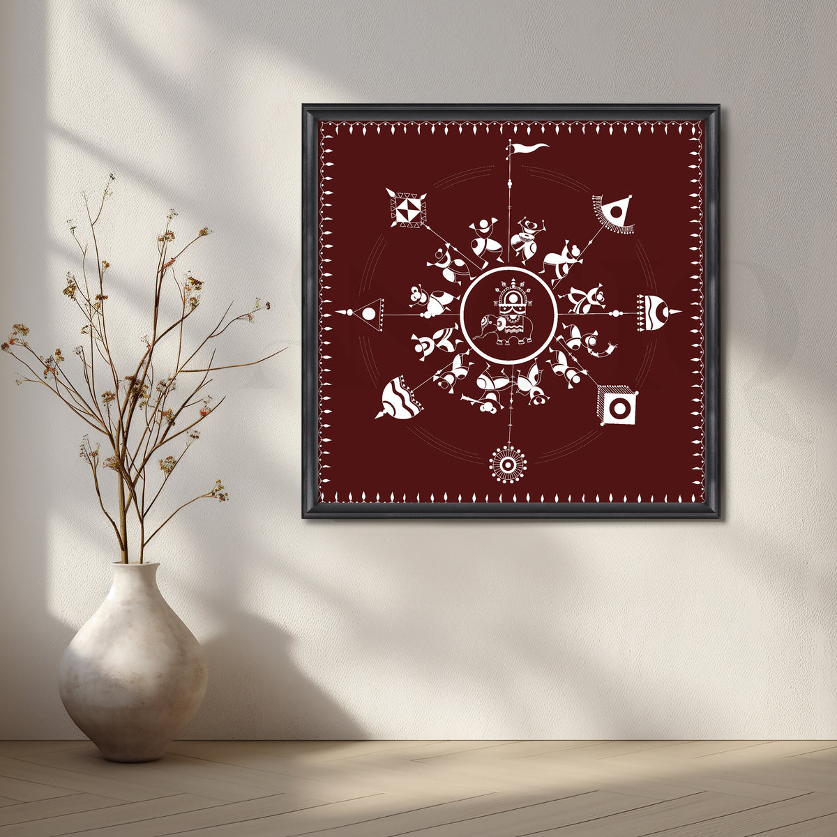 Timeless Tales Canvas Artwork – Asha Art Studio – Image 3