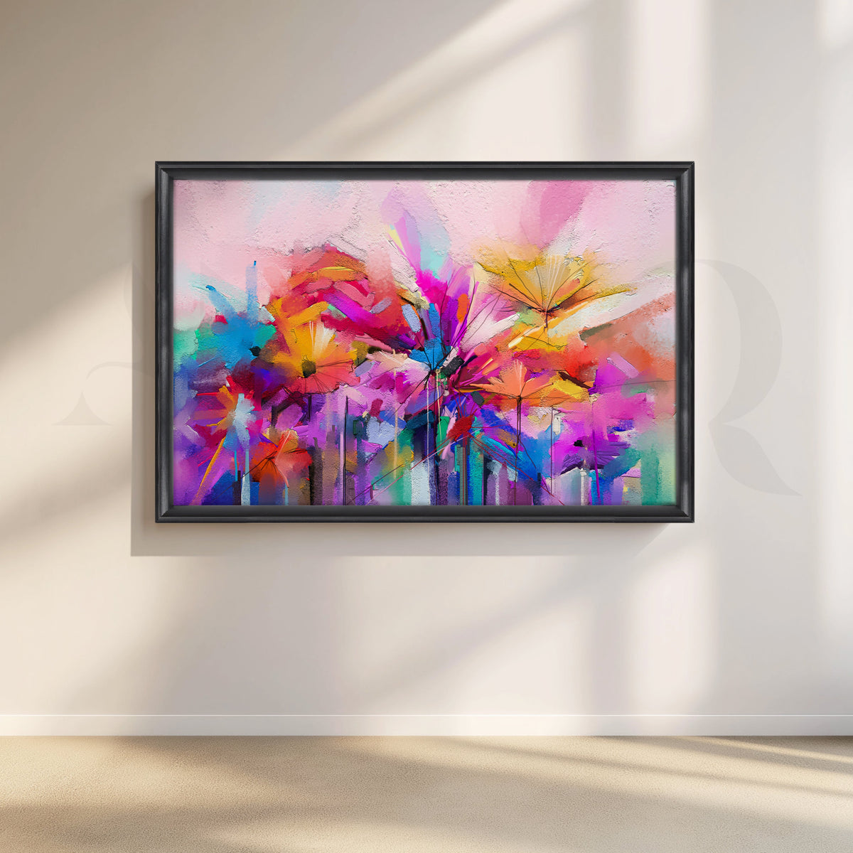 Colorful Canvas Wall Artwork – Asha Art Studio – Image 3