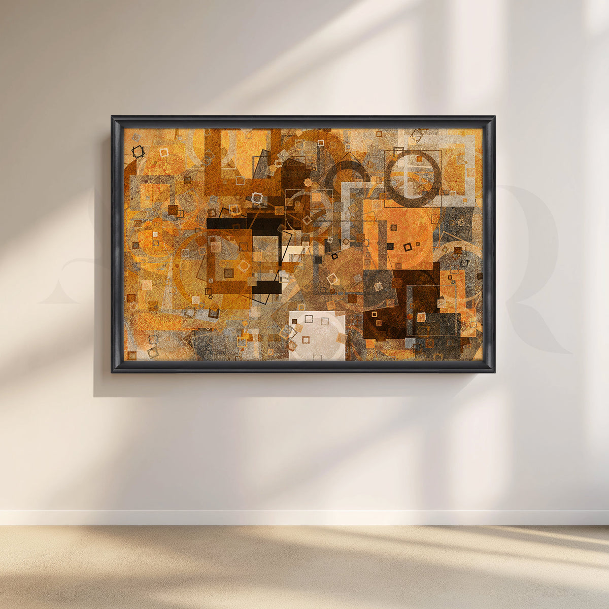 Abstract Serenity Canvas Artwork – Asha Art Studio – Image 3