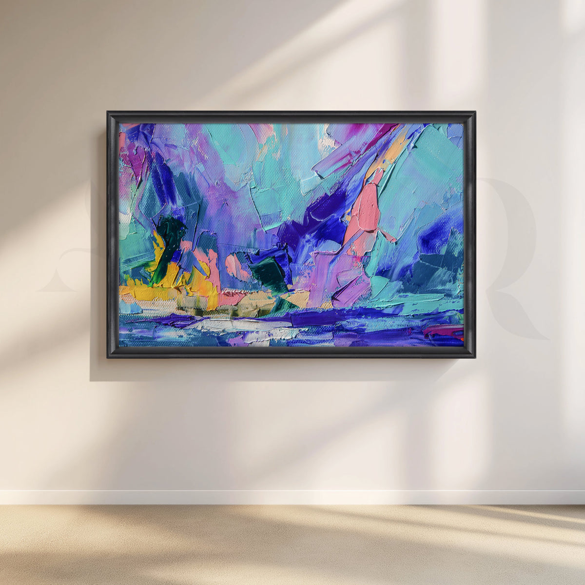 Enchanted Horizons Abstract Artwork – Asha Art Studio – Image 3