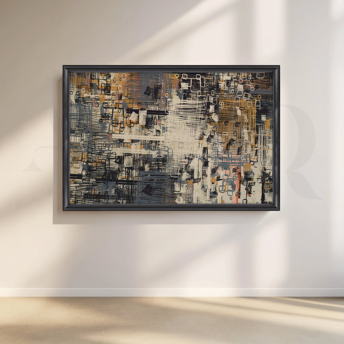 Modern Metropolis Canvas Wall Artwork – Asha Art Studio – Image 3