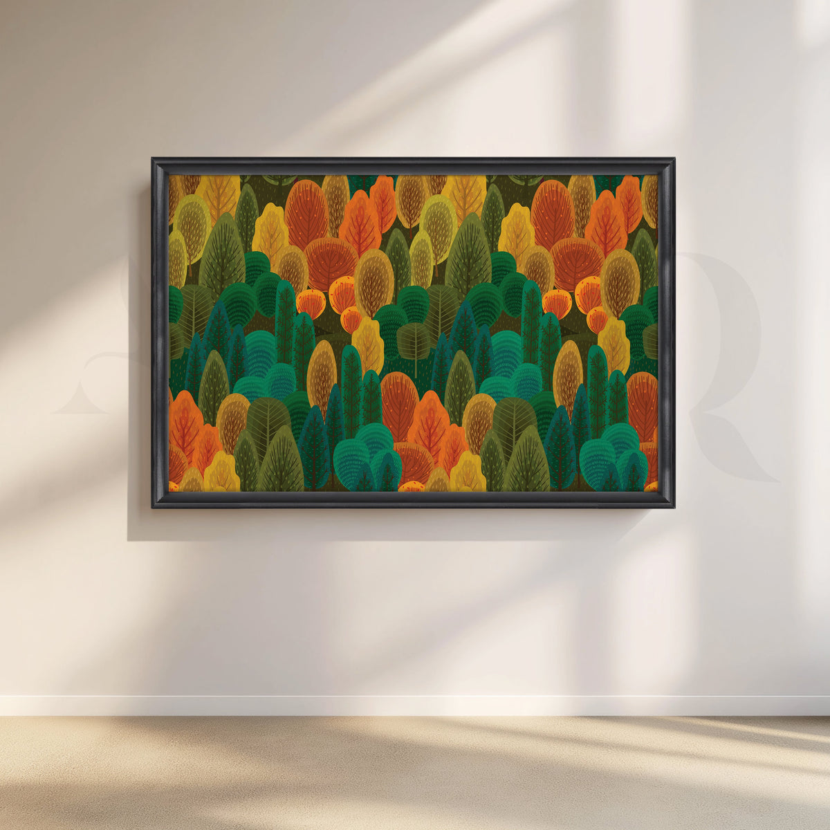 Sacred Earth Canvas Artwork – Asha Art Studio – Image 6