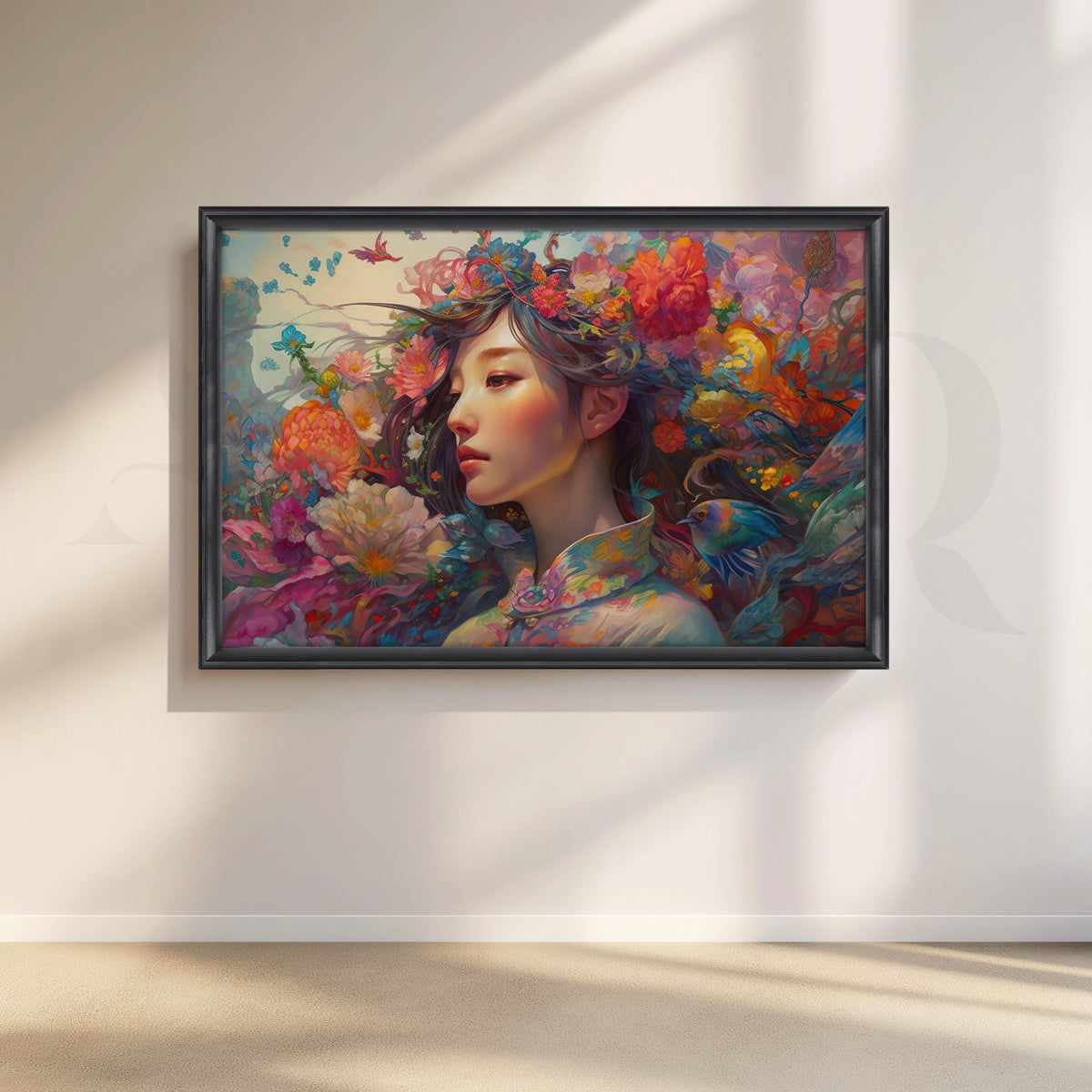 Ethereal Beauty of Floral Artwork – Asha Art Studio – Image 3