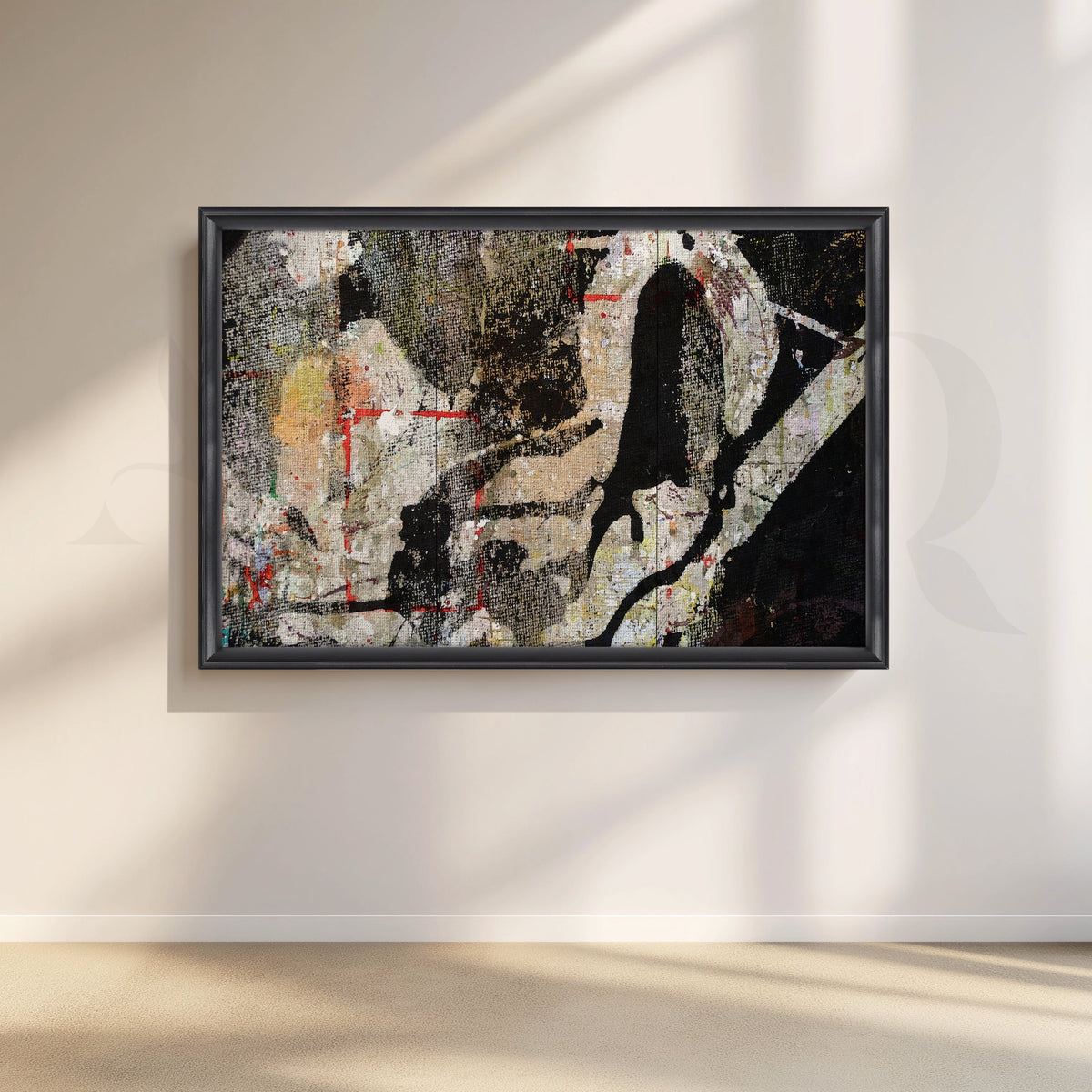 Unveiling Emotions Canvas Artwork – Asha Art Studio – Image 3