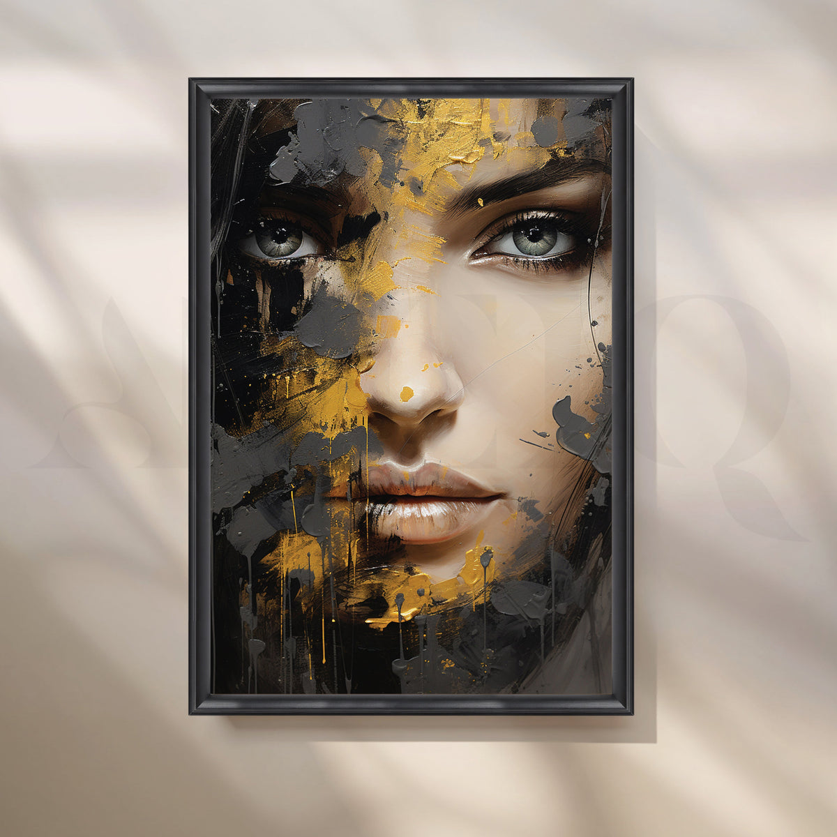 The Allure of Mystery Canvas Artwork – Asha Art Studio – Image 3