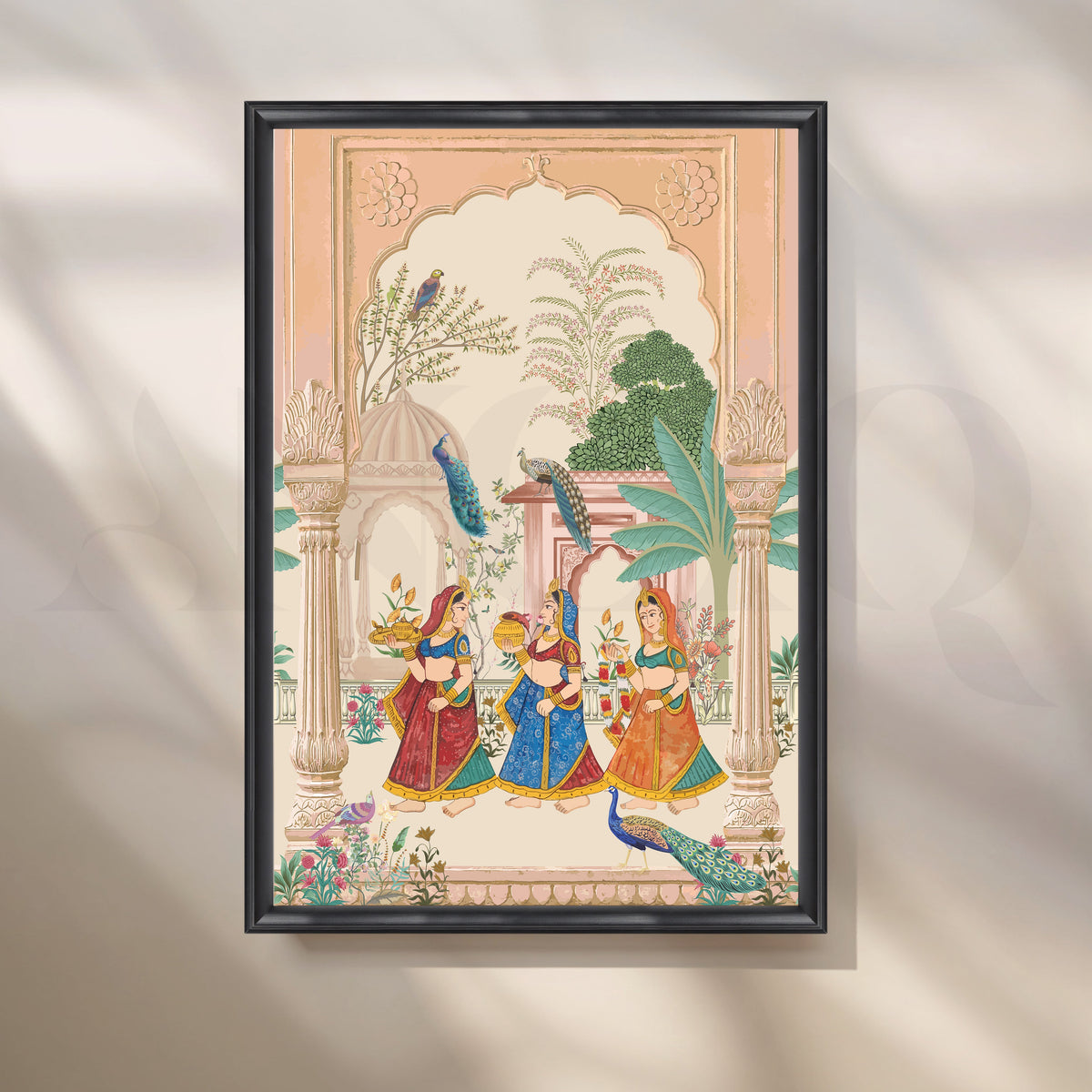 Cultural Celebration Canvas Print Artwork – Asha Art Studio – Image 3