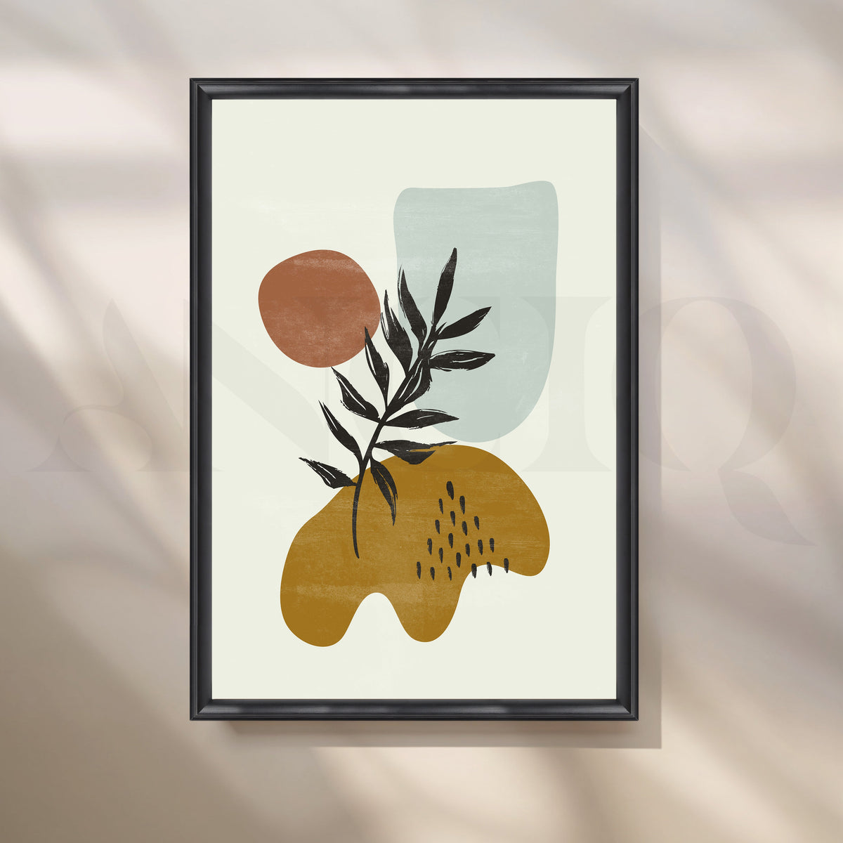 Organic Shapes and Natural Elements Boho Art – Asha Art Studio – Image 3