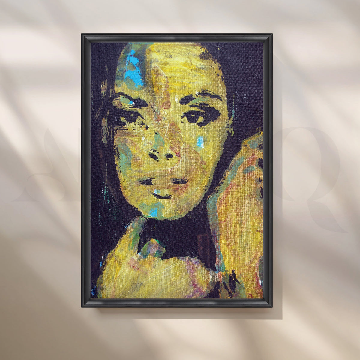 Portrait of a Girl Canvas Artwork – Asha Art Studio – Image 3