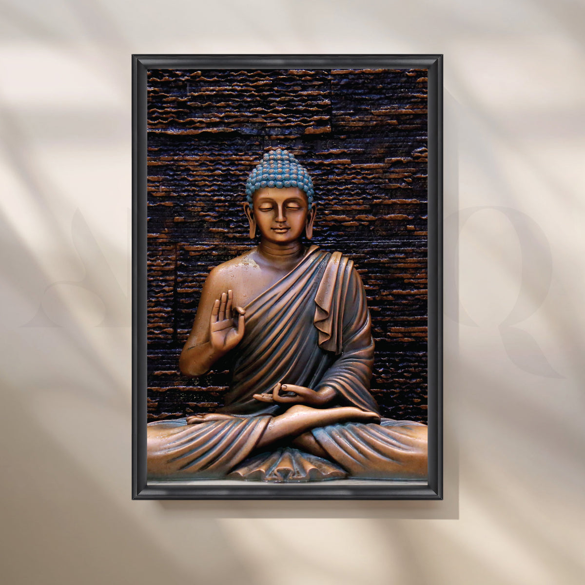 Enlightened Teacher Canvas Artwork – Asha Art Studio – Image 3