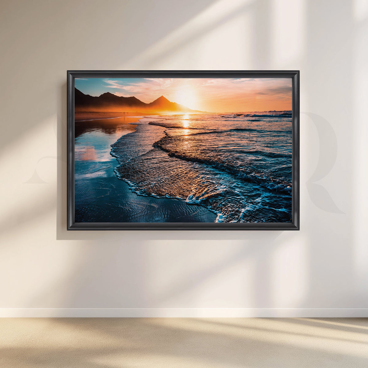 Vibrant Horizons Canvas Artwork – Asha Art Studio – Image 3