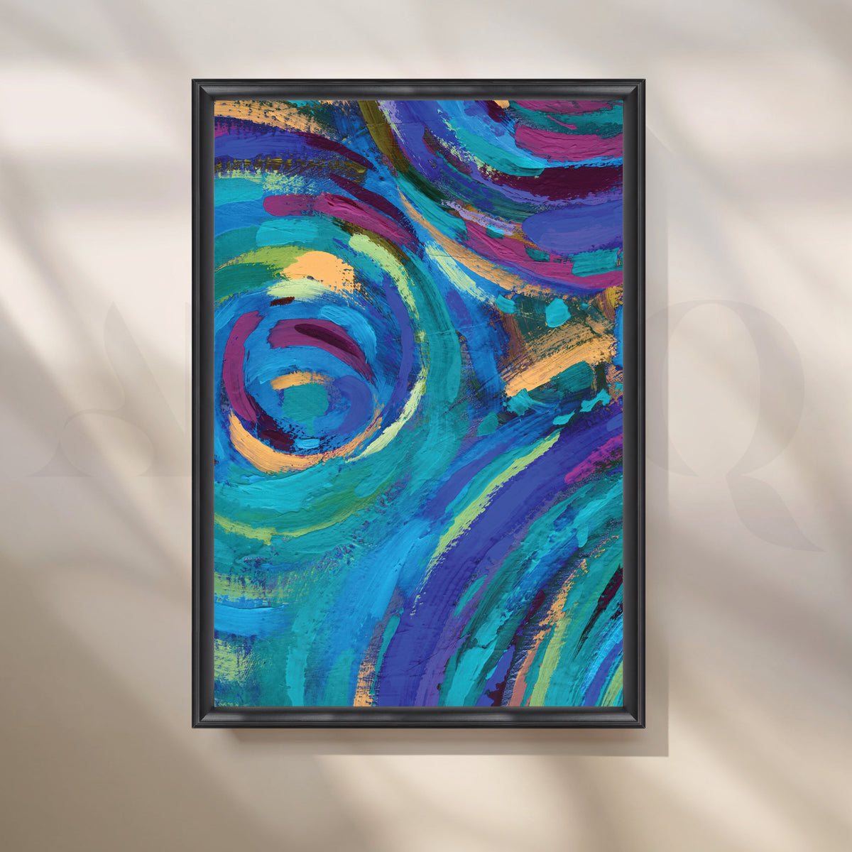 Enchantment Canvas Wall Artwork – Asha Art Studio – Image 3