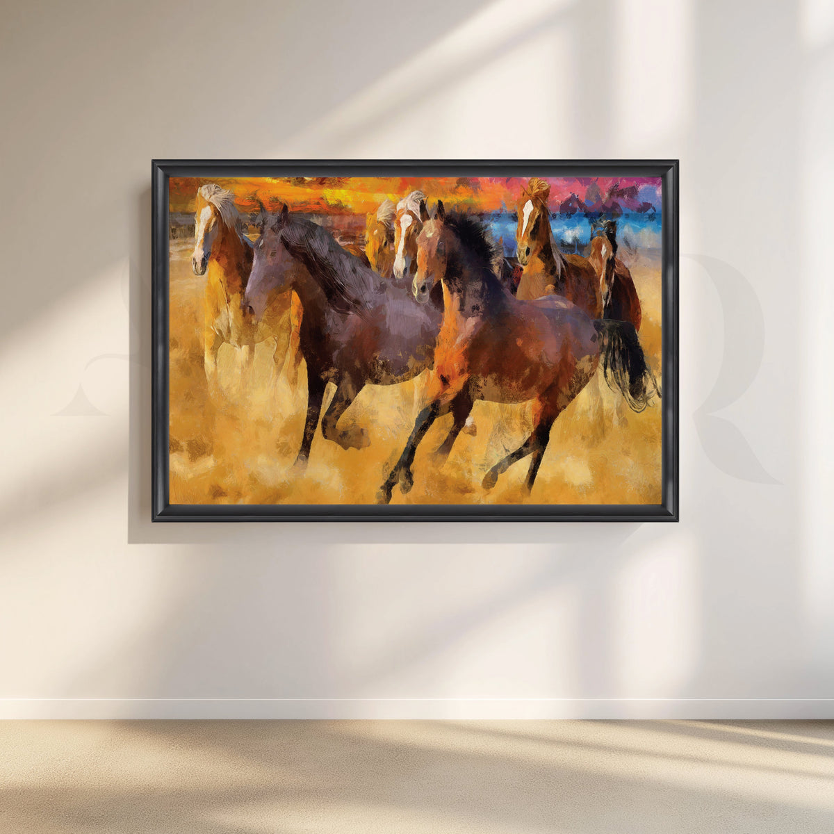 Chasing the Horizon Canvas Artwork – Asha Art Studio – Image 3