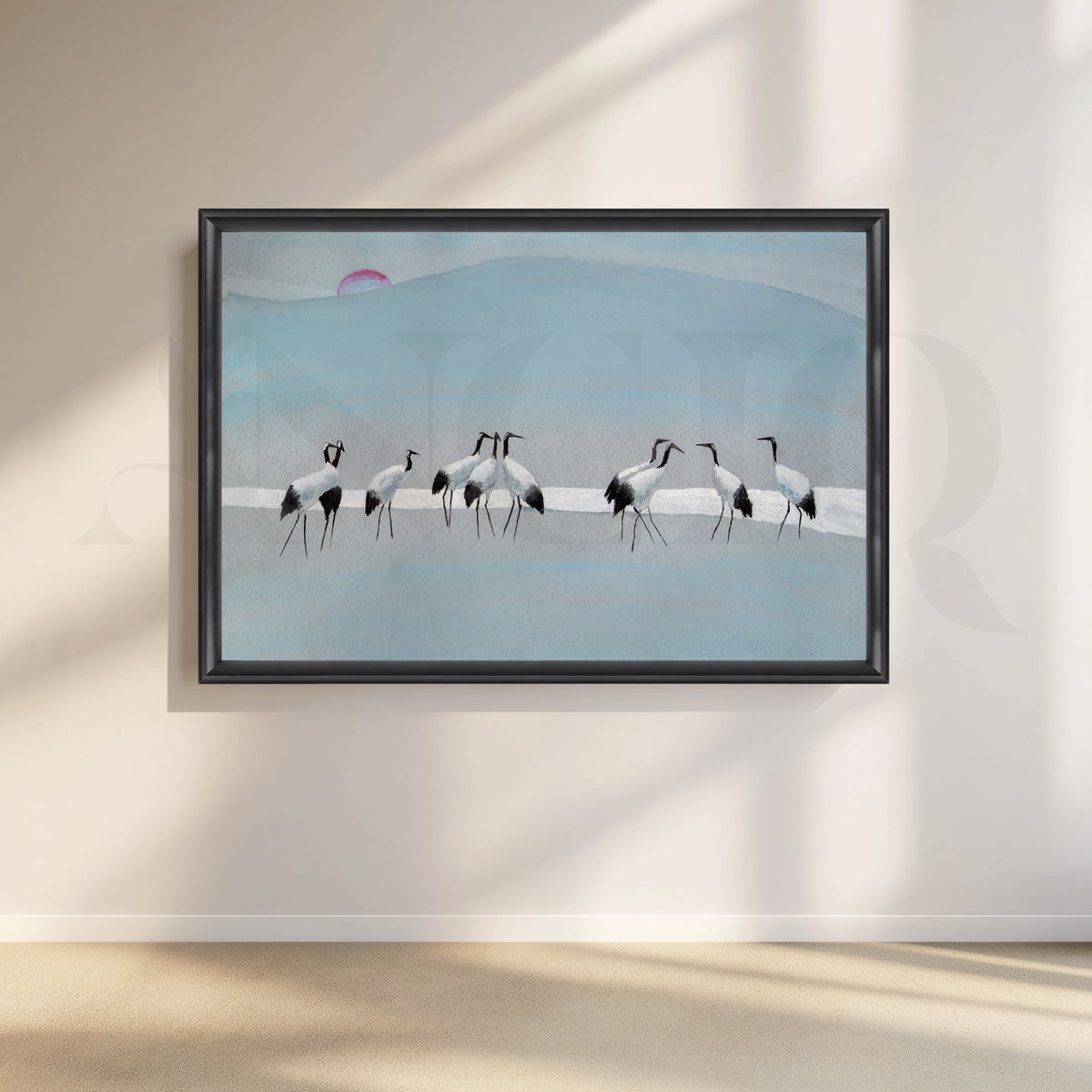 Lake of Serenity Canvas Artwork – Asha Art Studio – Image 3