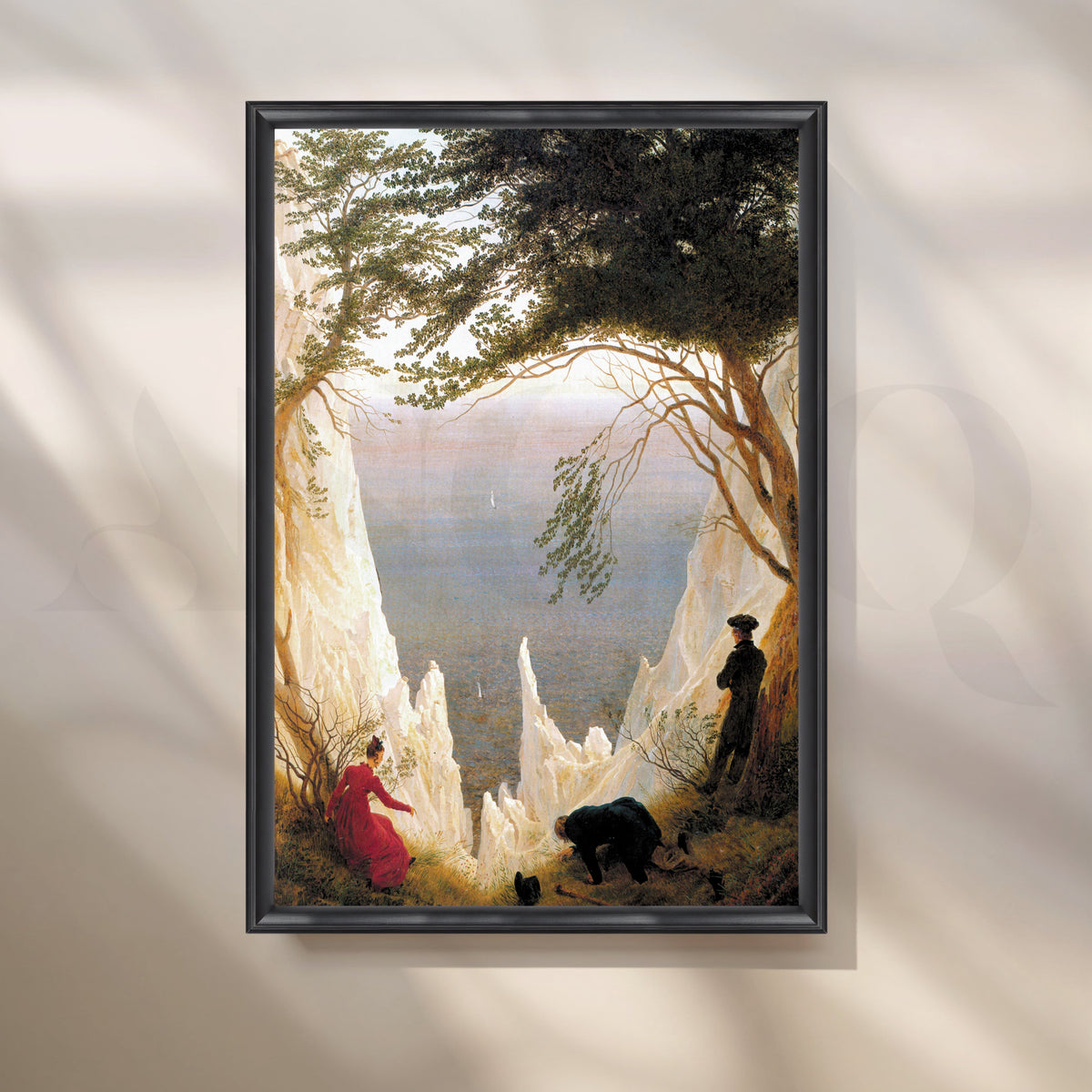 Chalk Cliffs at Rügen Canvas Artwork – Asha Art Studio – Image 3