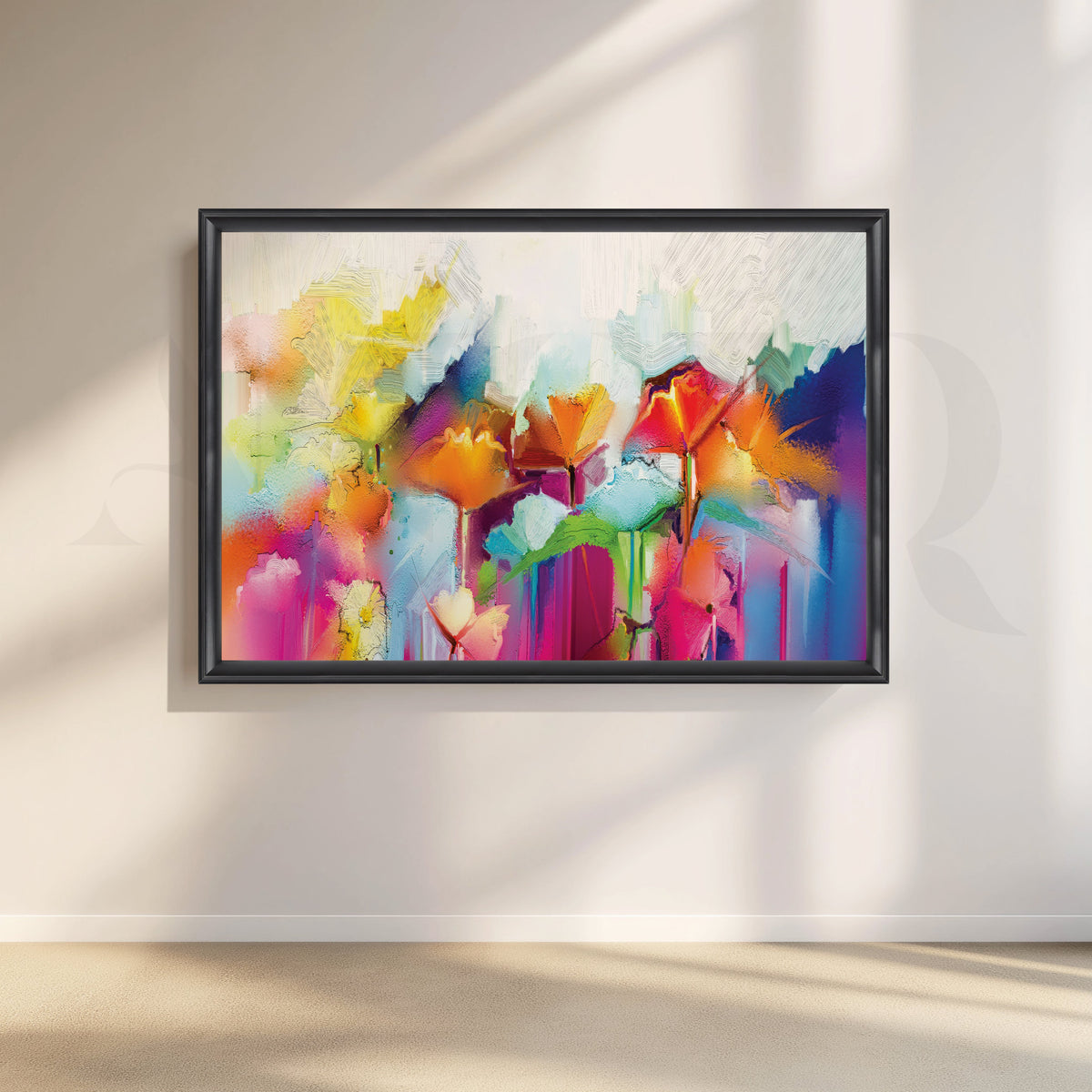 Tulip Wonderland Canvas Artwork – Asha Art Studio – Image 3