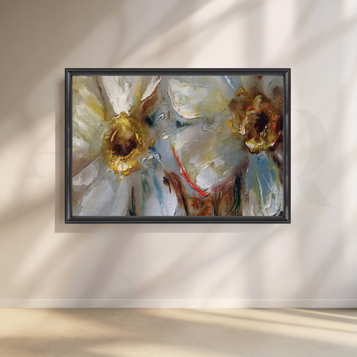 Lily Blossom Canvas Artwork – Asha Art Studio – Image 3