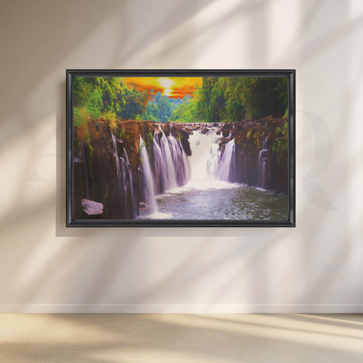 Enchanting Waters Canvas Artwork – Asha Art Studio – Image 3