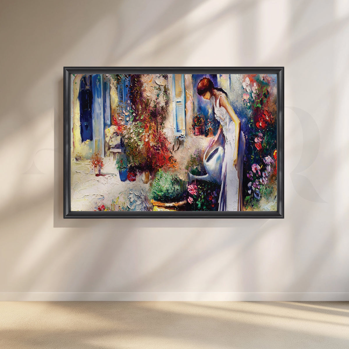 Nurturing Life Canvas Artwork – Asha Art Studio – Image 3