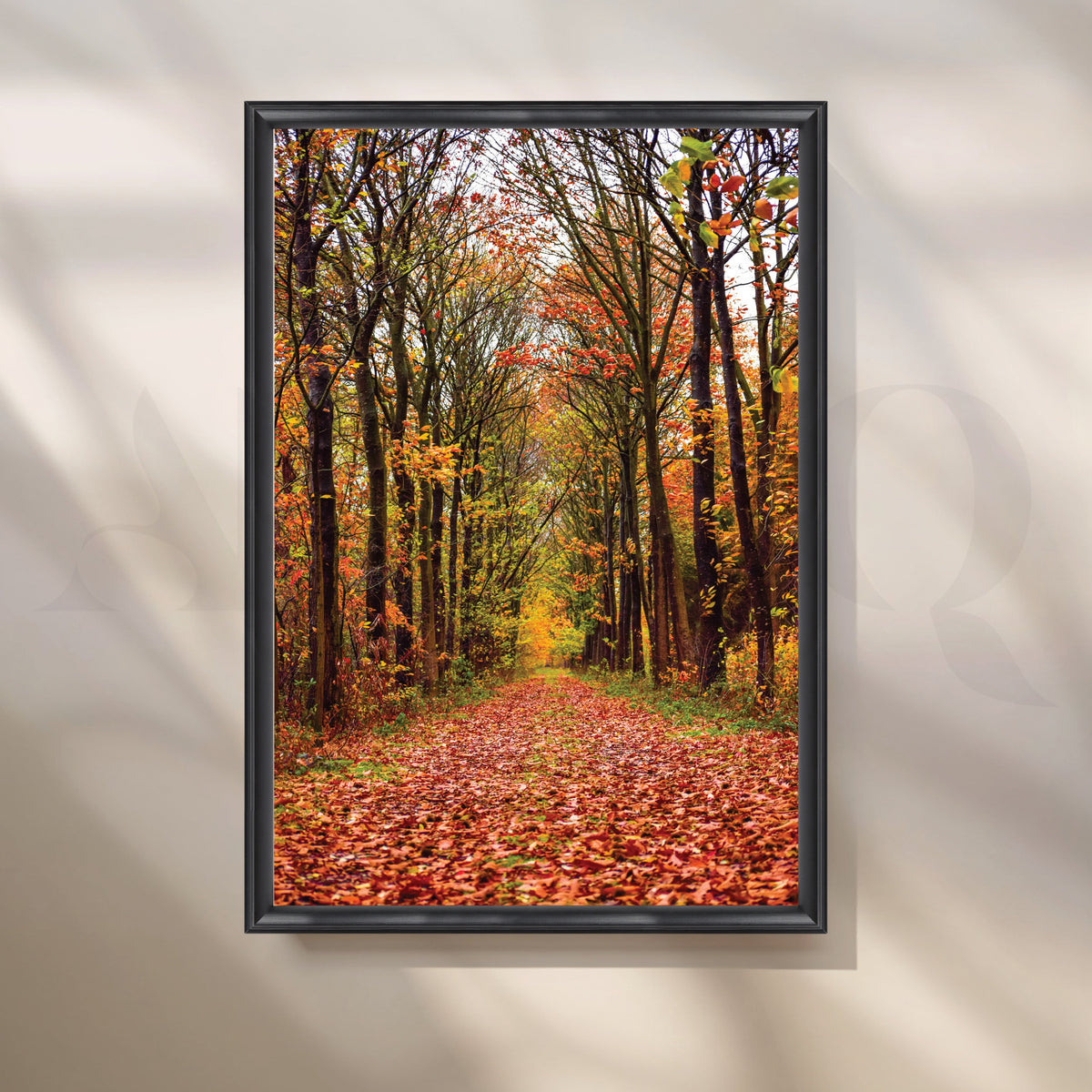 Forest Path in Sunlight Canvas Artwork – Asha Art Studio – Image 3