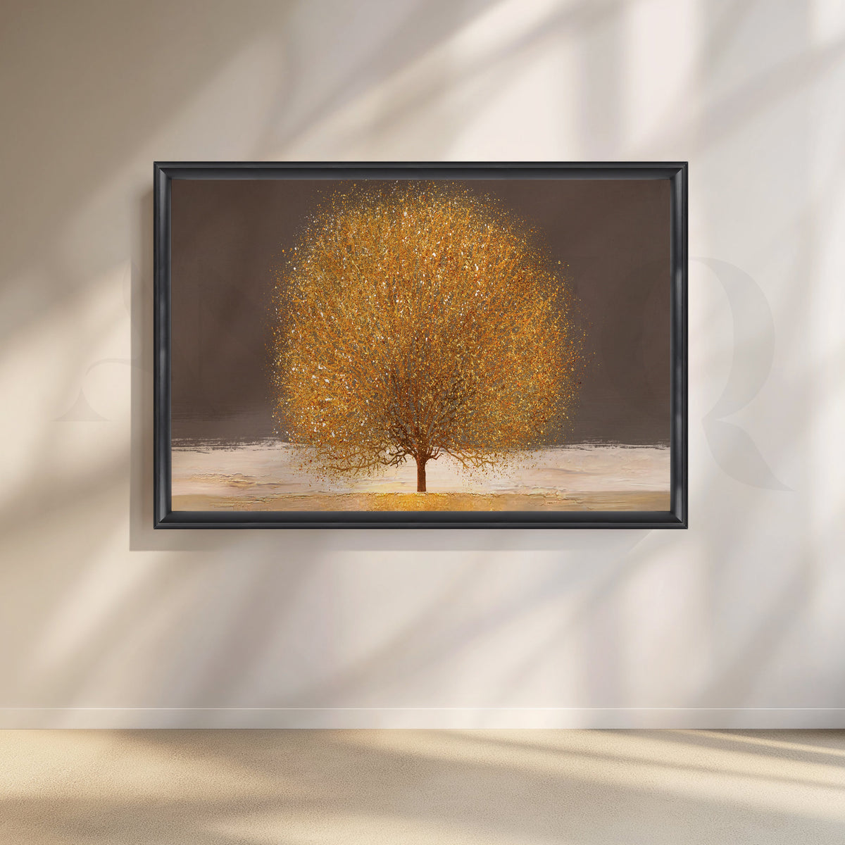 Blossoming Serenade Canvas Artwork – Asha Art Studio – Image 3