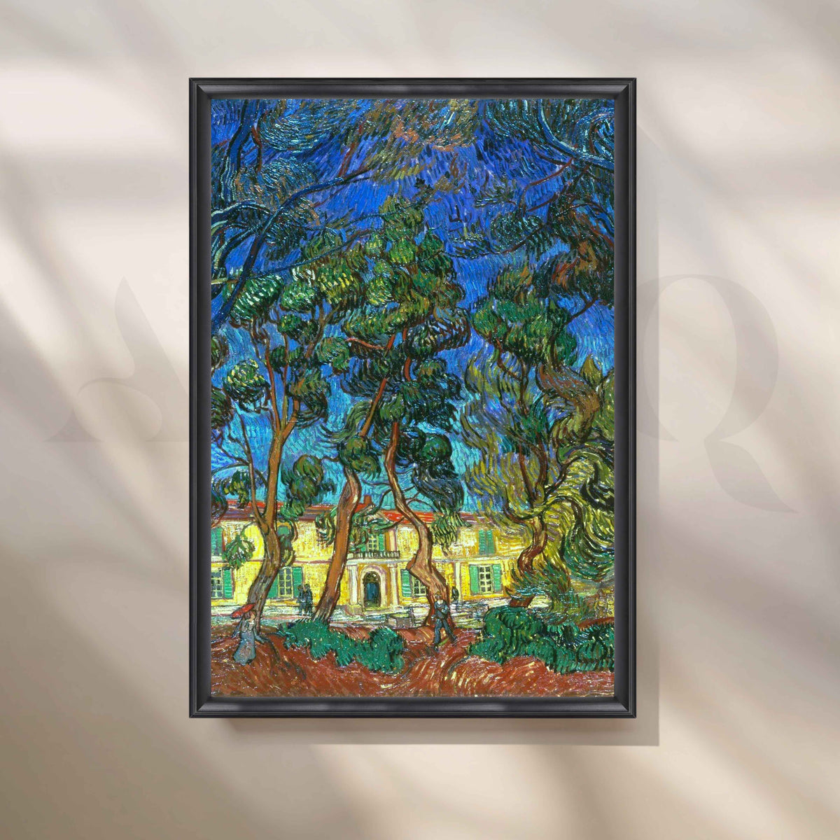 Van Gogh Garden Landscape Canvas Artwork – Asha Art Studio – Image 3