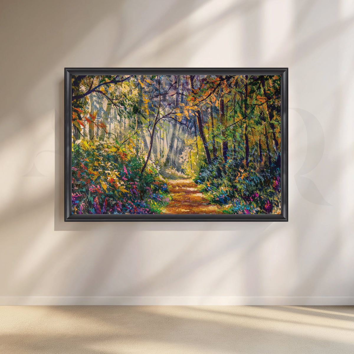 Nature's Colors Canvas Wall Artwork – Asha Art Studio – Image 3
