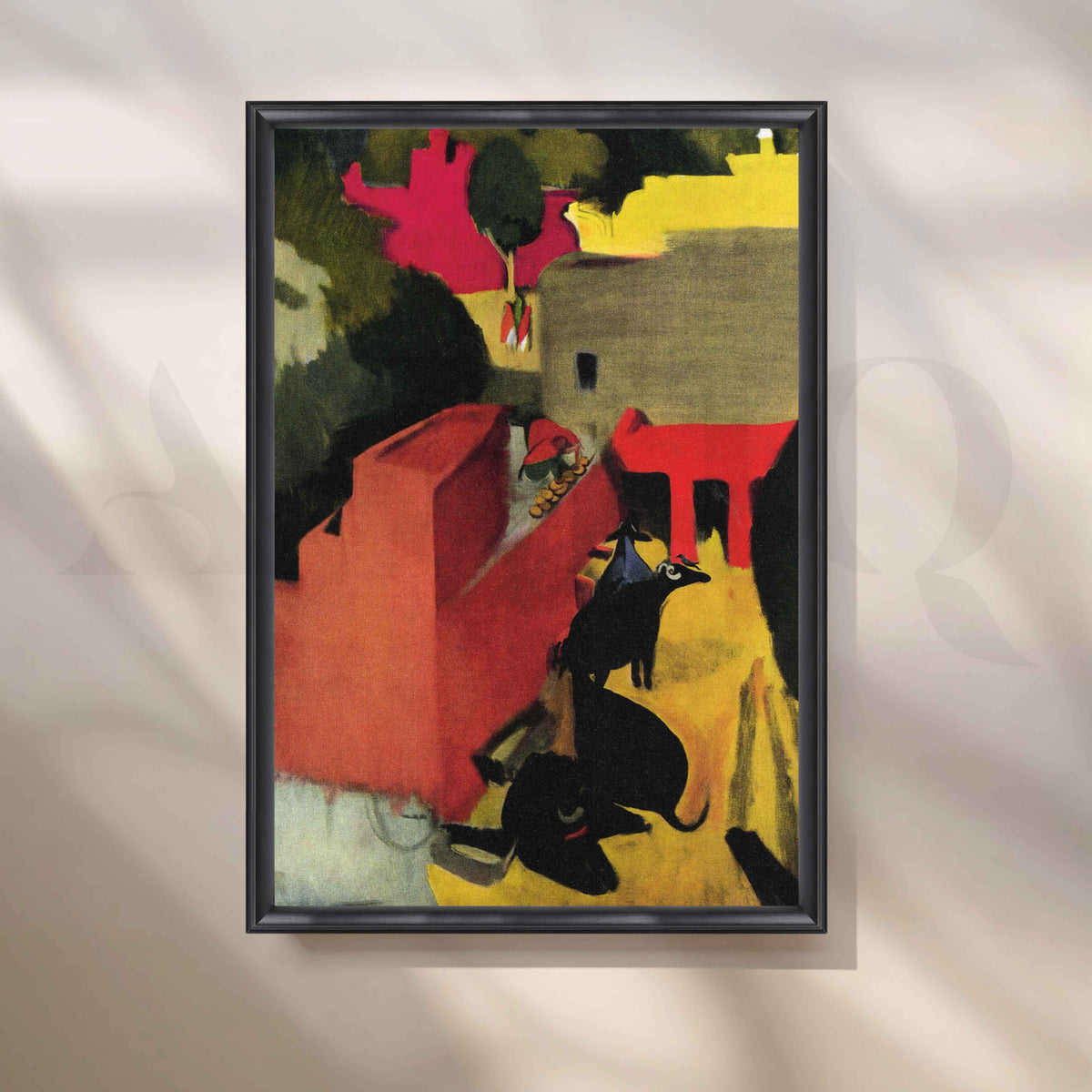 The Last Unfinished Painting by Amrita Sher-Gil Canvas Artwork – Asha Art Studio – Image 3