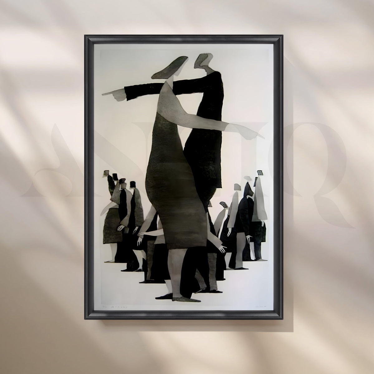 Contemporary Figurative Canvas Artwork – Asha Art Studio – Image 3