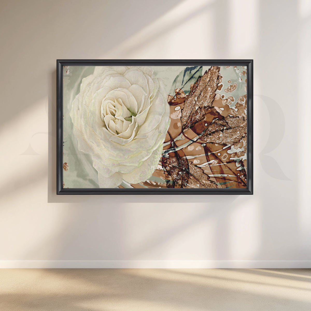 Whispers of Romance Canvas Artwork – Asha Art Studio – Image 3
