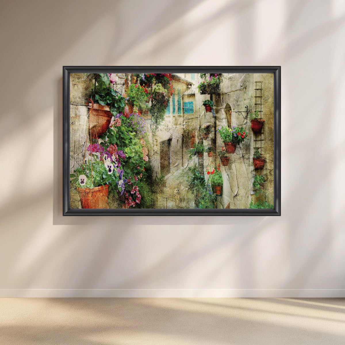 Enigmatic Alleys Canvas Artwork – Asha Art Studio – Image 3