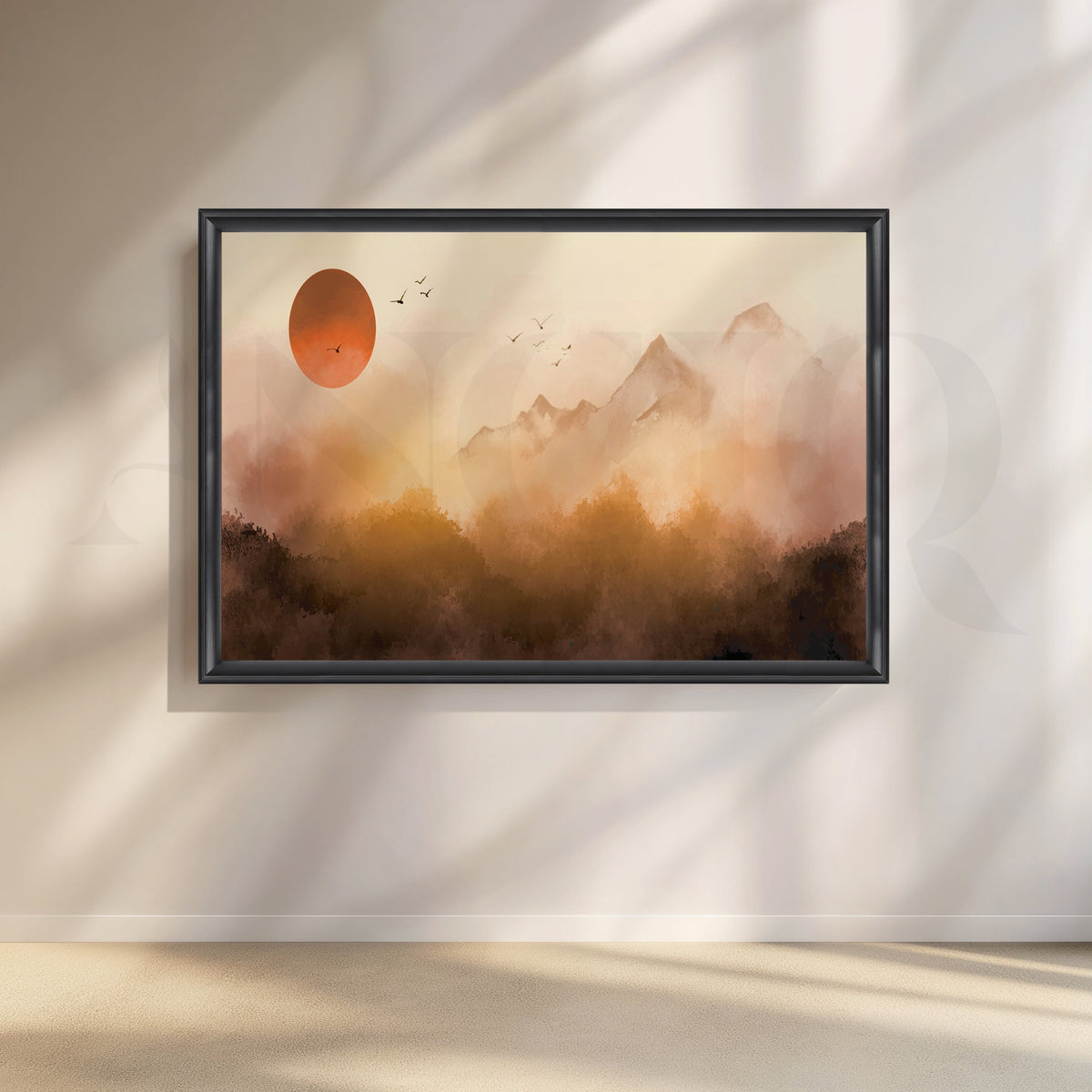Majestic Mountainscapes Canvas Artwork – Asha Art Studio – Image 3