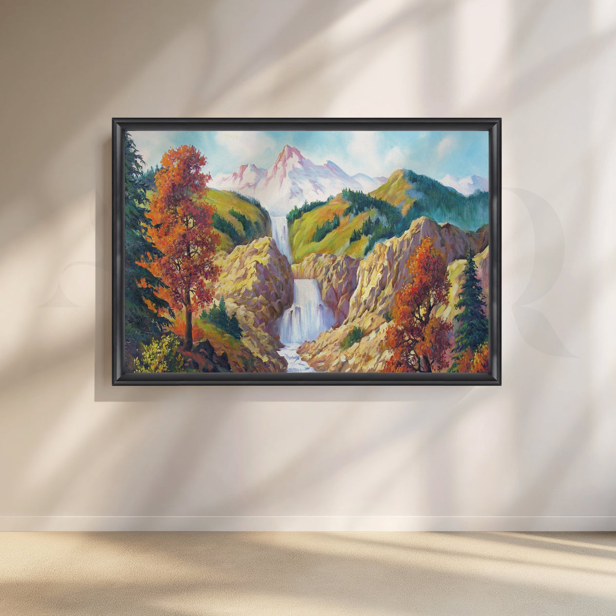 Dynamic Energy Canvas Artwork – Asha Art Studio – Image 3