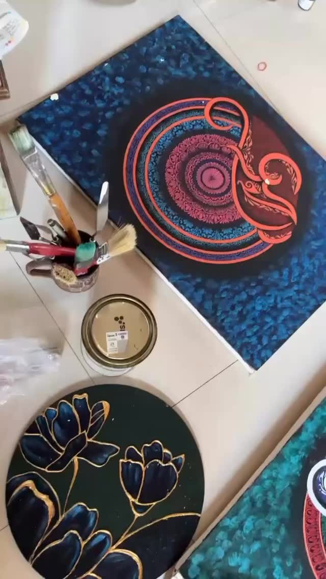 Custom Painting – Your Idea, Any Size – handmade by Asha Art Studio