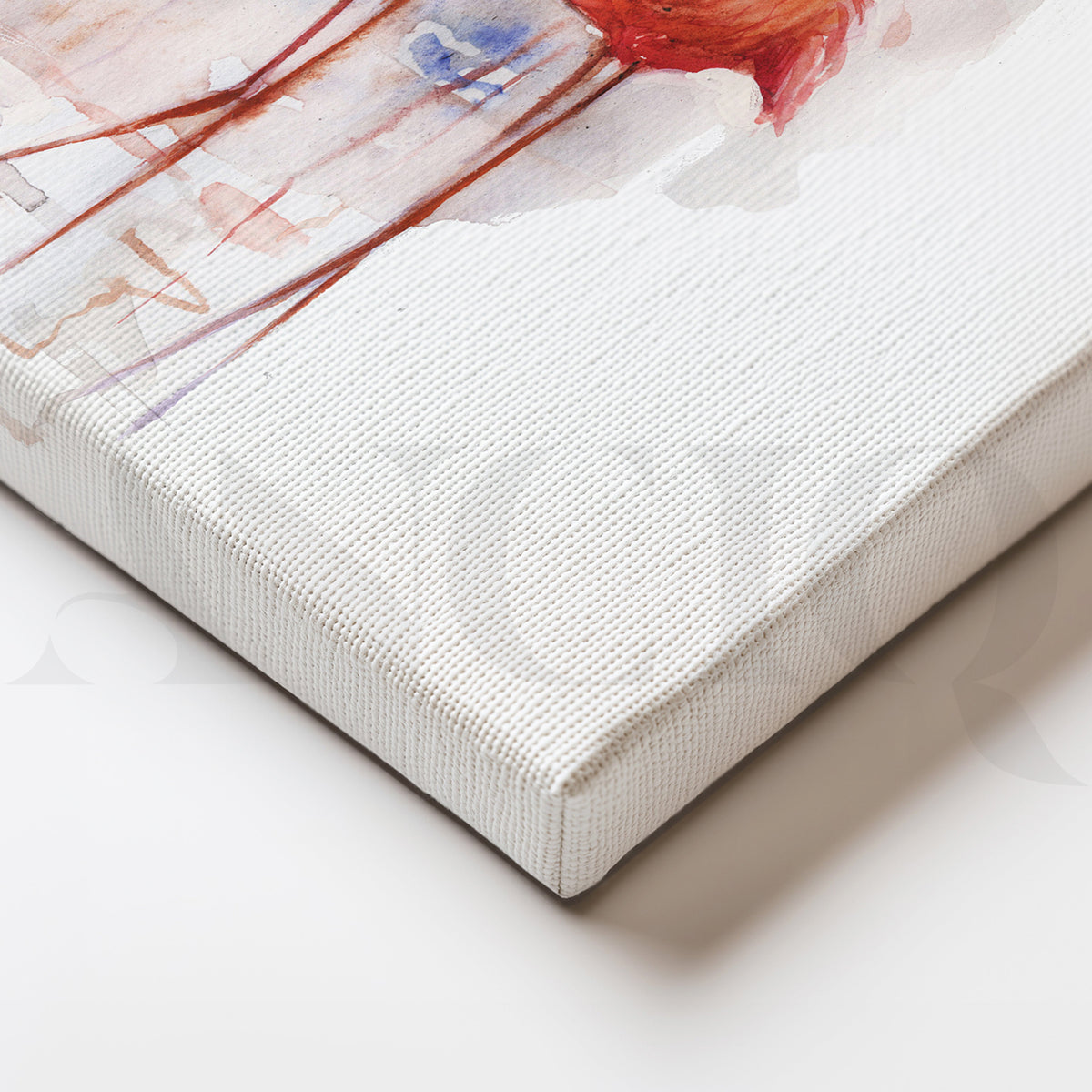 Flamingo Fantasy Canvas Artwork – Asha Art Studio – Image 2