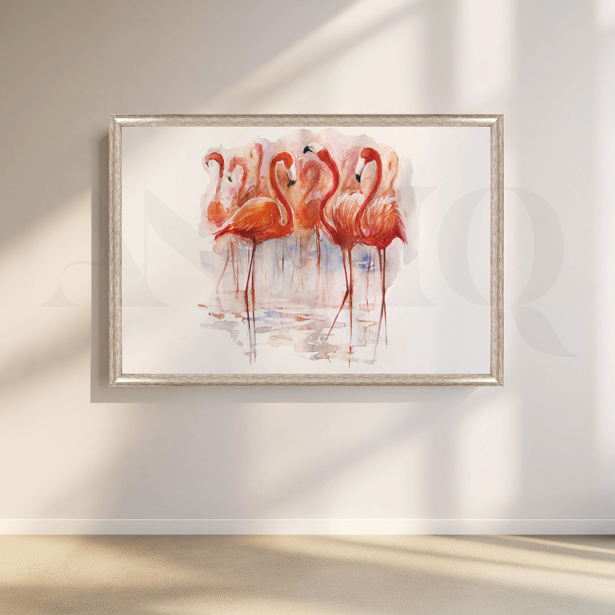 Flamingo Fantasy Canvas Artwork – Asha Art Studio – Image 4