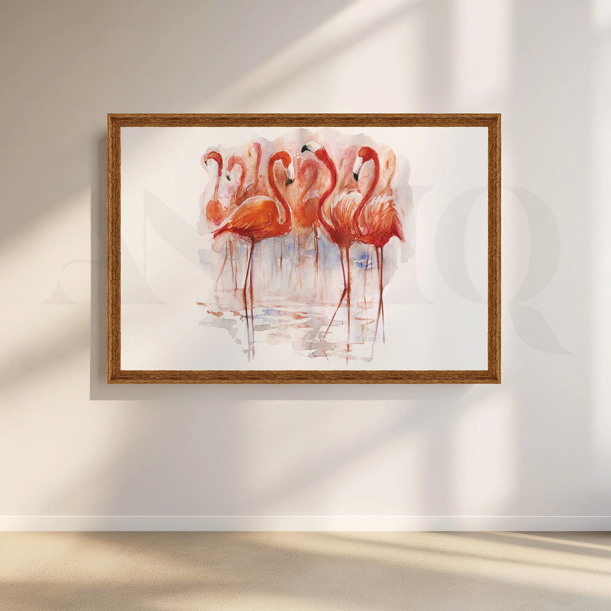 Flamingo Fantasy Canvas Artwork – Asha Art Studio – Image 6