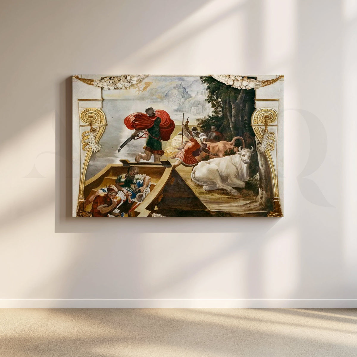 Historic Voyage & Mythology Canvas Artwork – Asha Art Studio