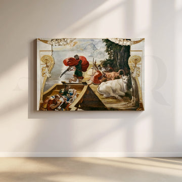 Historic Voyage & Mythology Canvas Artwork – Asha Art Studio